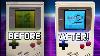 Rare Boxed Original Manchester United Nintendo Gameboy DMG with Display Case
