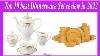 Faenza Sigma Blu Carnation Italian Ceramic Set 4 Dinner Plates 2 Sets Avail 10.5